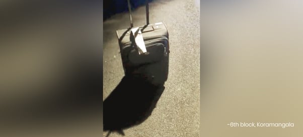 Safety Agents track down suitcase owner